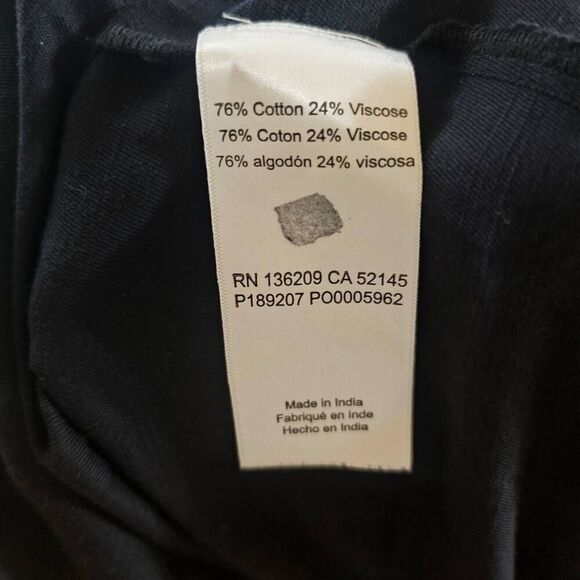 Hatch Black Maternity Trousers Ankle Leg Black Pants Size 2 Jogger - Picture 7 of 8